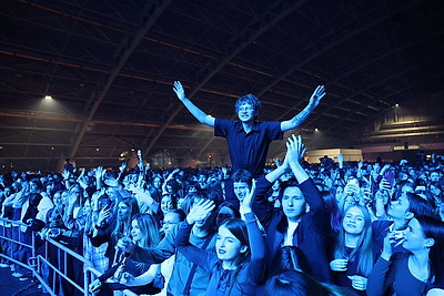 \"#Код будущего: твой цифровой след\". Учащиеся минских колледжей отметили день первокурсника