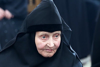 Всенощное бдение в канун памяти преподобной Евфросинии проходит в Полоцке