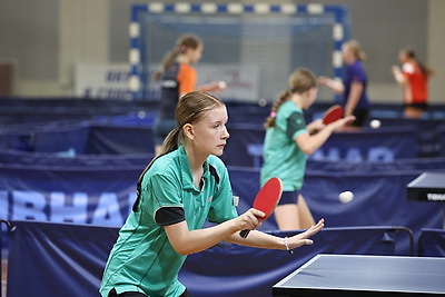 Соревнования по настольному теннису проходят в Могилеве