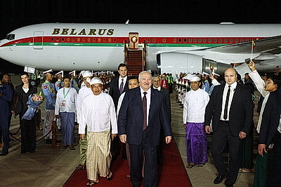 Лукашенко прибыл с официальным визитом в Мьянму