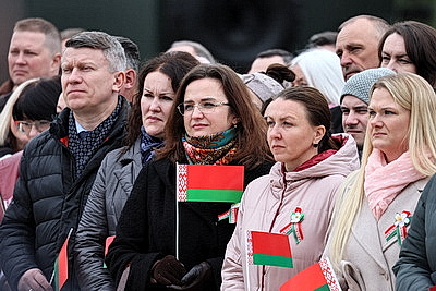 Лукашенко открыл Международный выставочный центр