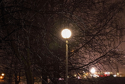 Туманное утро в Минске