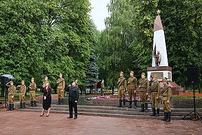 В Гродно прошел митинг ко Дню освобождения города