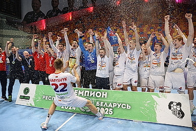 Минский СКА вернул себе титул чемпиона Беларуси по гандболу