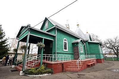 Место с особой энергией. Молодежь помогла в благоустройстве Свято-Афанасьевского мужского монастыря