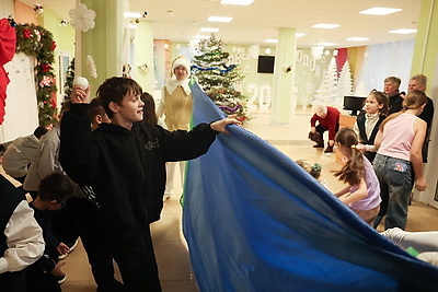 В Глуске открылась усадьба Деда Мороза