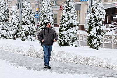 Настоящая зима пришла в Беларусь