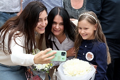 После реконструкции открылась одна из старейших школ Минска на ул.Красноармейской