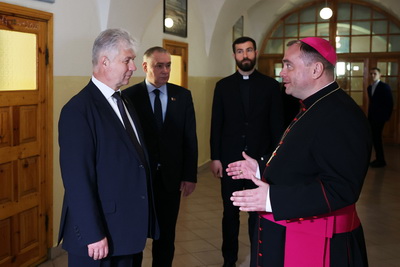 Румак в Гродненской Высшей духовной семинарии: важно служение во благо земли белорусской