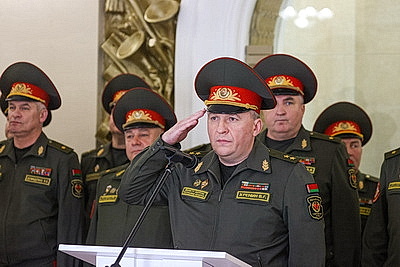 Хренин: созданный в Беларуси цикл военного образования ценится и нашими зарубежными друзьями