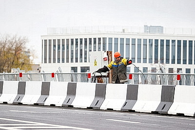 В столице открыли движение по путепроводу между ул.Московской и пр.Независимости
