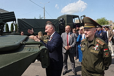 Акция \"Марш Победы\" приехала в Смолевичи