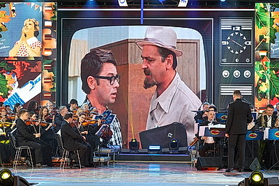\"Это наша Победа!\" Гала-концерт артистов эстрады Беларуси и России прошел в Витебске с аншлагом