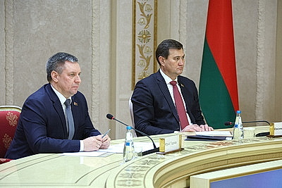 Лукашенко встретился с губернатором Ростовской области России