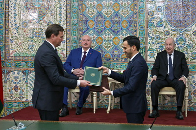 Переговоры президентов Беларуси и Алжира прошли в расширенном составе