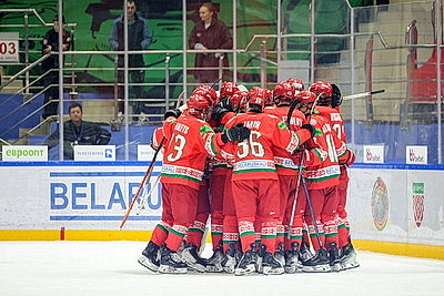 Юниорская сборная Беларуси по хоккею выиграла турнир в формате 3х3 в Минске
