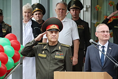 В Минском городском кадетском училище начался учебный год
