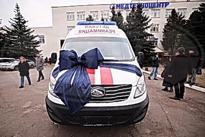 Первый детский реанимобиль белорусского производства презентовали в Минске