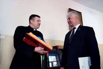 Румак в Гродненской Высшей духовной семинарии: важно служение во благо земли белорусской