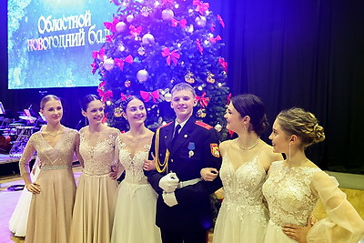 Талантливая молодежь собралась на областном новогоднем балу в Гомеле