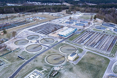 Экология и качество жизни. В Гродно завершили вторую очередь реконструкции очистных сооружений