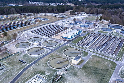 Экология и качество жизни. В Гродно завершили вторую очередь реконструкции очистных сооружений