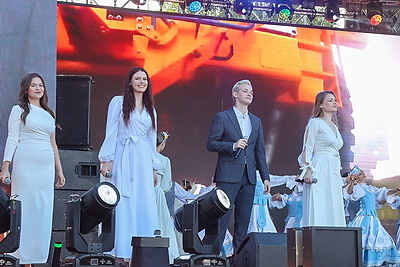 \"Дажынкi-2025\". Как в Заславле проходит областной праздник тружеников села