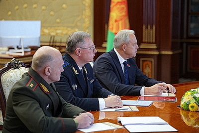 На совещание у Лукашенко вынесен вопрос совершенствования деятельности КГБ