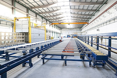 Завод по производству экструдированного алюминиевого профиля заработал под Брестом