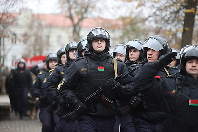 Надежность, профессионализм, отвага. Годовщину образования Департамента охраны МВД отметили в Гродно