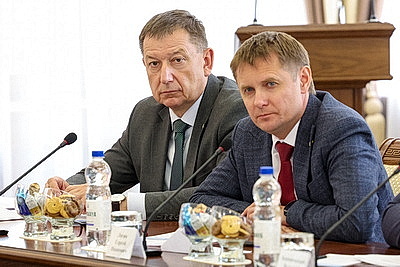 В правительстве состоялась встреча с губернатором Кемеровской области