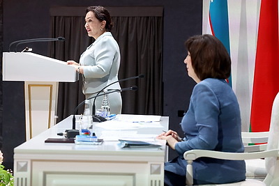 Перспективные сферы сотрудничества Беларуси и Узбекистана обсудили на пленарной сессии форума в Витебске
