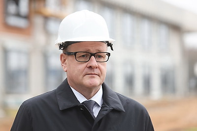 Высокие темпы без ущерба качеству. Как идет возведение новой больницы в Гродно