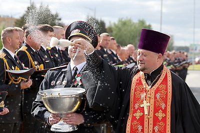 В Лиде торжественно открыли новое здание райотдела милиции
