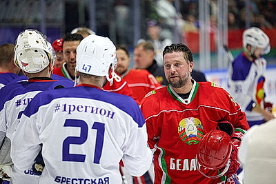 Хоккейная команда Президента сыграла вничью с брестчанами в матче РХЛ