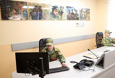 Новый комплекс погранзаставы \"Семеновка\" открыли в Гомельском районе