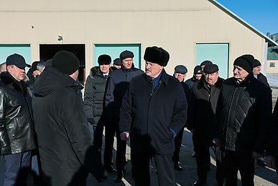 Лукашенко совершил рабочую поездку в Смолевичский район