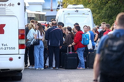 Ситуация у пункта пропуска \"Брест\" на границе с Польшей