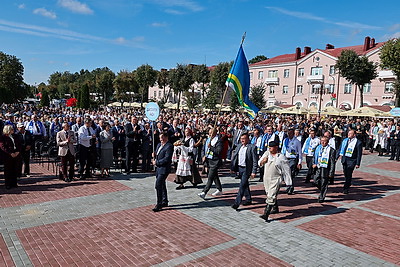 Подворья, выставки, концерты. Волковыск принимает областные \"Дажынкi\"