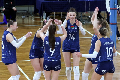 Волейболистки \"Минчанки\" выиграли первый матч финала чемпионата Беларуси