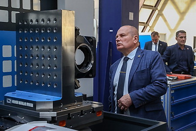 Производство аксиально-поршневых гидравлических насосов торжественно запустили в Пинске