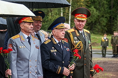 \"Молчаливое эхо войны\". В рамках патриотической акции на мемориале в Крупском районе открыли часовню