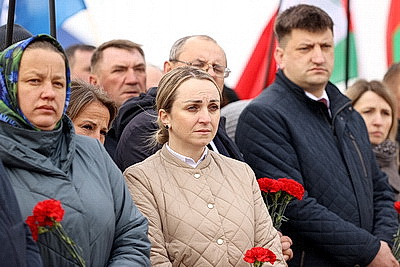 Митинг памяти жертв Хатыни состоялся в мемориальном комплексе \"Дремлево\"