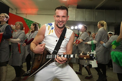 \"Разам працуем, разам спяваем!\": проект \"Марафона единства\" проходит в Гродно