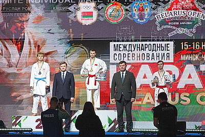 Белорусские каратисты завоевали более 120 наград турнира Belarus Open
