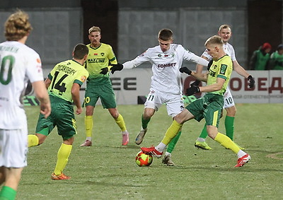 Футболисты \"МЛ Витебск\" впервые стали чемпионами Беларуси