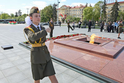 Хоровое вече \"Славим тебя, Победа!\" прошло в Минске