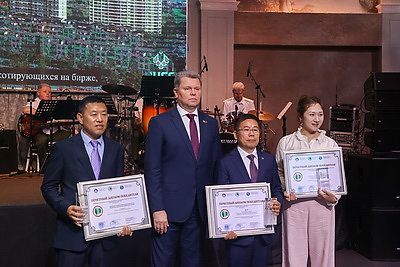 Победителей и лауреатов республиканского конкурса \"Строительный олимп 2025\" наградили в Минске