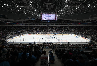 Хоккеисты \"Динамо\" разгромили \"Ладу\" в матче регулярного чемпионата КХЛ