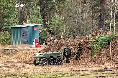 Борьба с дронами и бой в лесу. В Лепельском районе проходит оперативный сбор командного состава ВС